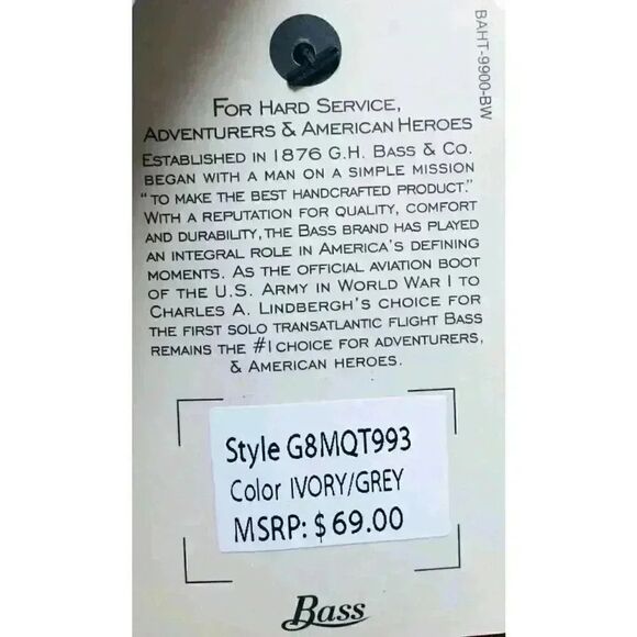 GH Bass Women's Ivory/Gray Poly Full Zip Front Vest w Faux Fur Collar & Zip Clos - Picture 10 of 10